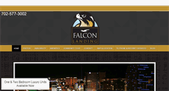 Desktop Screenshot of falconlandingnevada.com