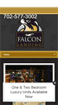 Mobile Screenshot of falconlandingnevada.com